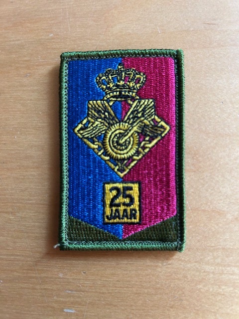 Jubileum embleem 25 jaar BenT
