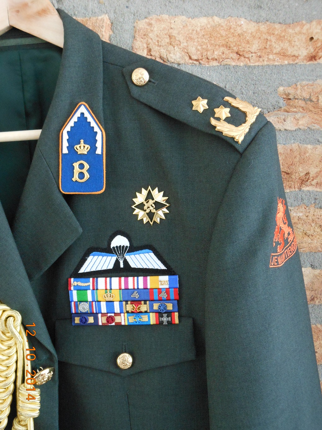 DT2000 Generaal Majoor Morsink detail
