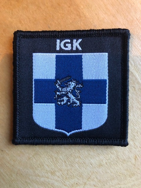 Mouw-borstembleem IGK KMar

