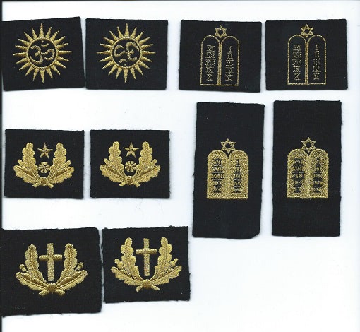 kraagemblemen Geestelijkheid
