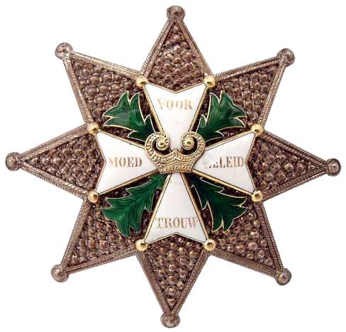 MWO Ridder Grootkruis borstster - 1830
